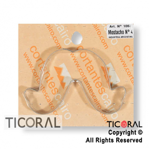 CORTANTE C 1063 MOSTACHO N.4 x 1